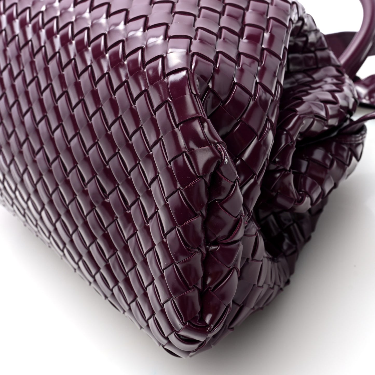 Nappa Intrecciato Small Padded The Handle Tote Mystic