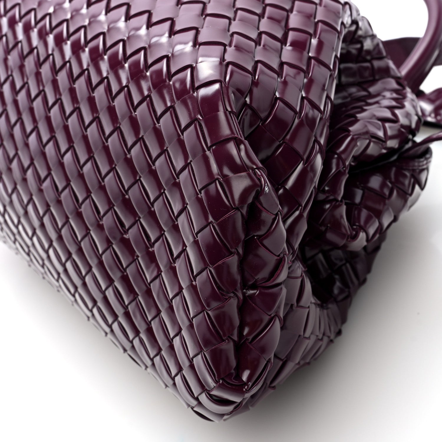 Bottega Veneta Nappa Intrecciato Small Padded The Handle Tote Mystic 10 of 10