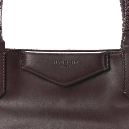 Givenchy Calfskin Large Whipstitch Antigona Tote Oxblood 11 of 15