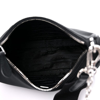 Prada Nylon Re-Edition 2005 Shoulder Bag Black 5 of 8