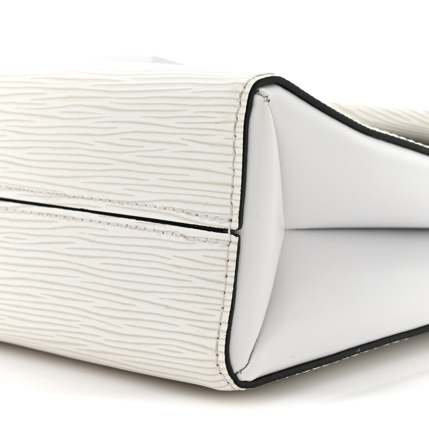 Epi Pochette Grenelle White