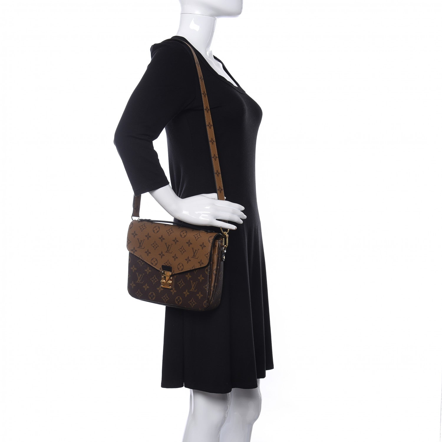 Louis Vuitton Reverse Monogram Pochette Metis 2 of 10
