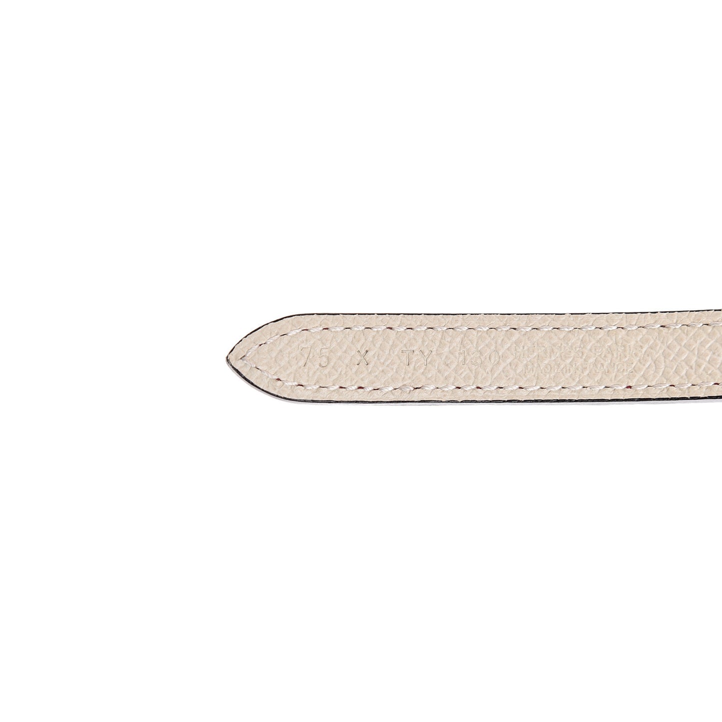 Epsom Swift 13mm Focus Belt 75 Craie Rouge Grenat