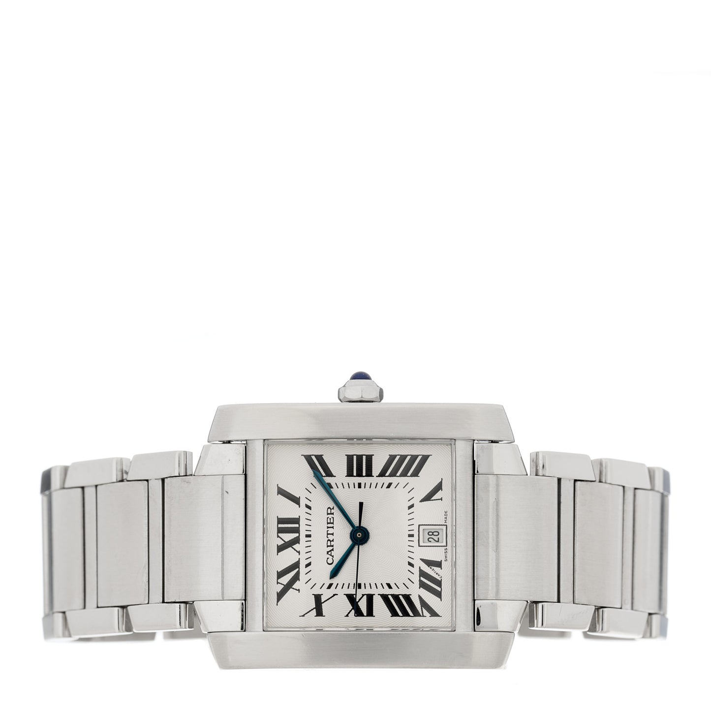 Stainless Steel 28mm Tank Francaise Automatic Watch