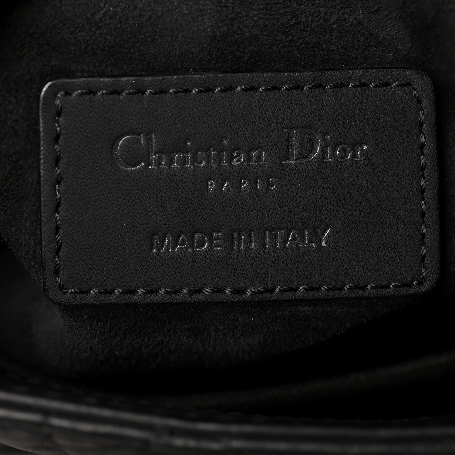 Christian Dior Ultra Matte Calfskin Cannage Small My ABCDior Lady Dior Black 6 of 12