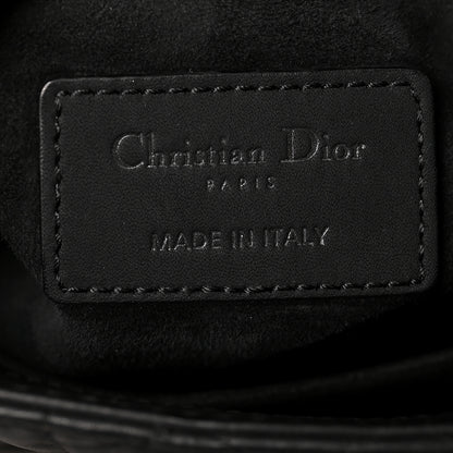 Christian Dior Ultra Matte Calfskin Cannage Small My ABCDior Lady Dior Black 6 of 12