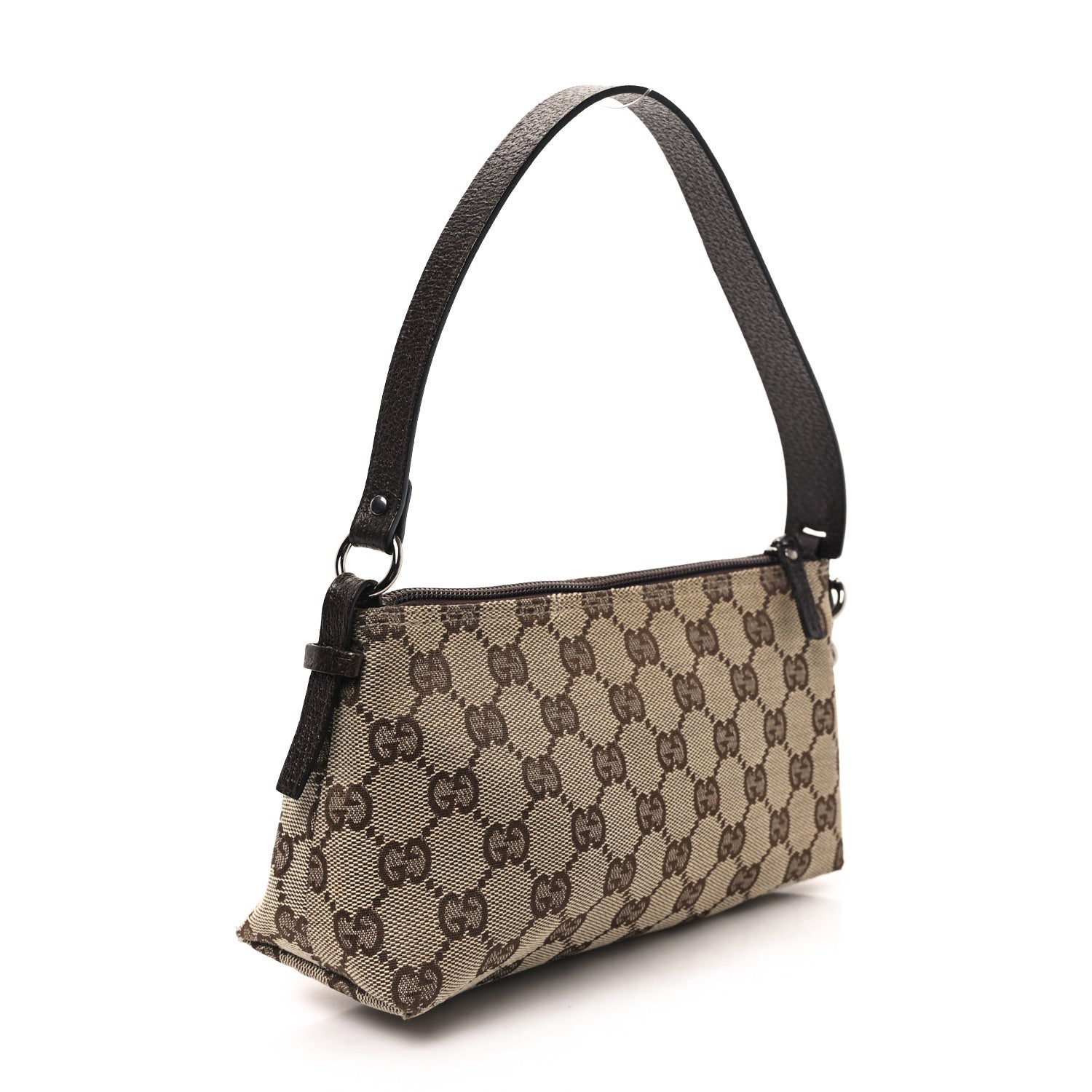 Gucci Monogram Small Pochette Brown 3 of 12