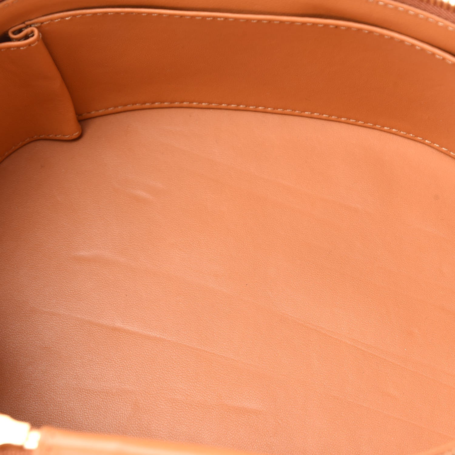 Mansur Gavriel Calfskin Train Case Crossbody Cammello 8 of 13