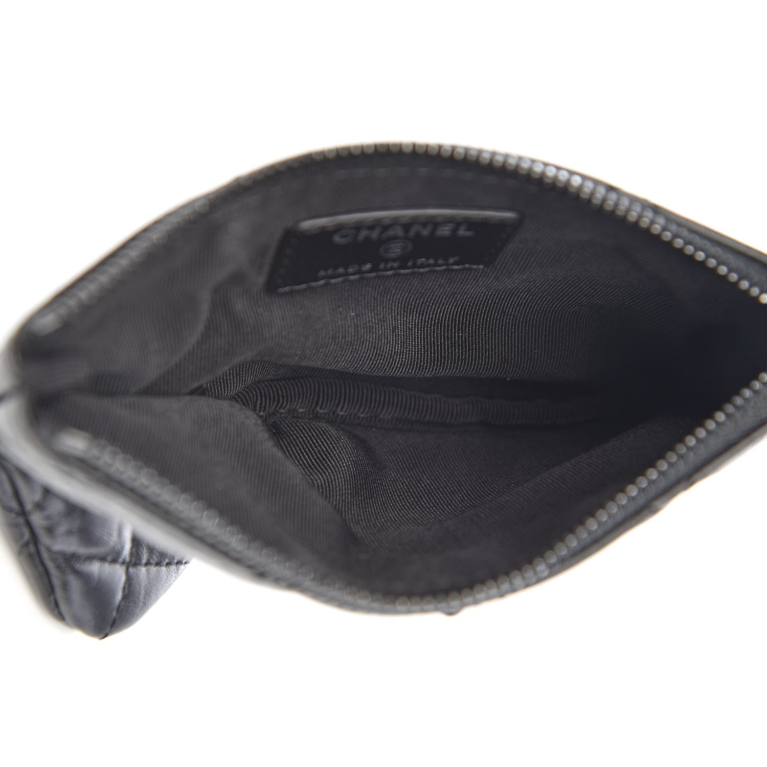 Chanel Aged Calfskin Quilted Small Reissue Cosmetic Case So Black 5 of 9