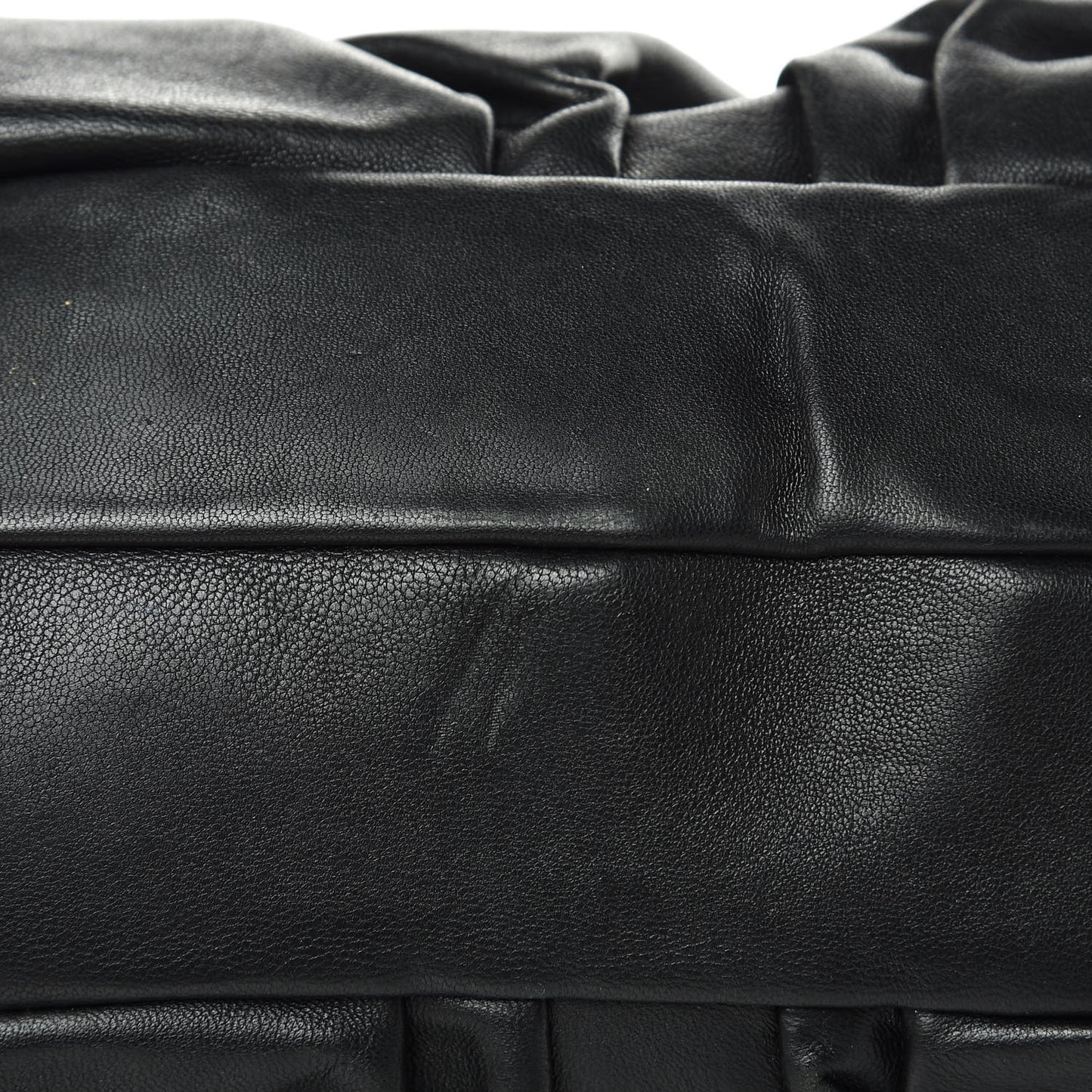 CHRISTIAN DIOR Lambskin Jazzclub Shoulder Bag Black