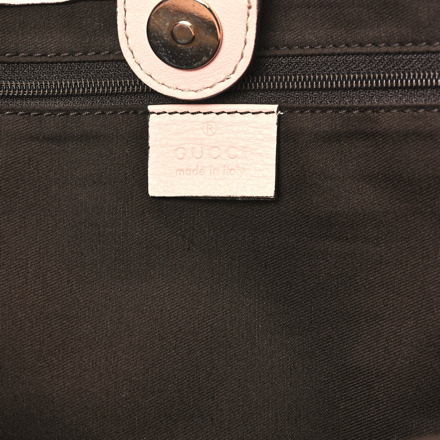 Monogram Medium D Gold Tote Bag Pink