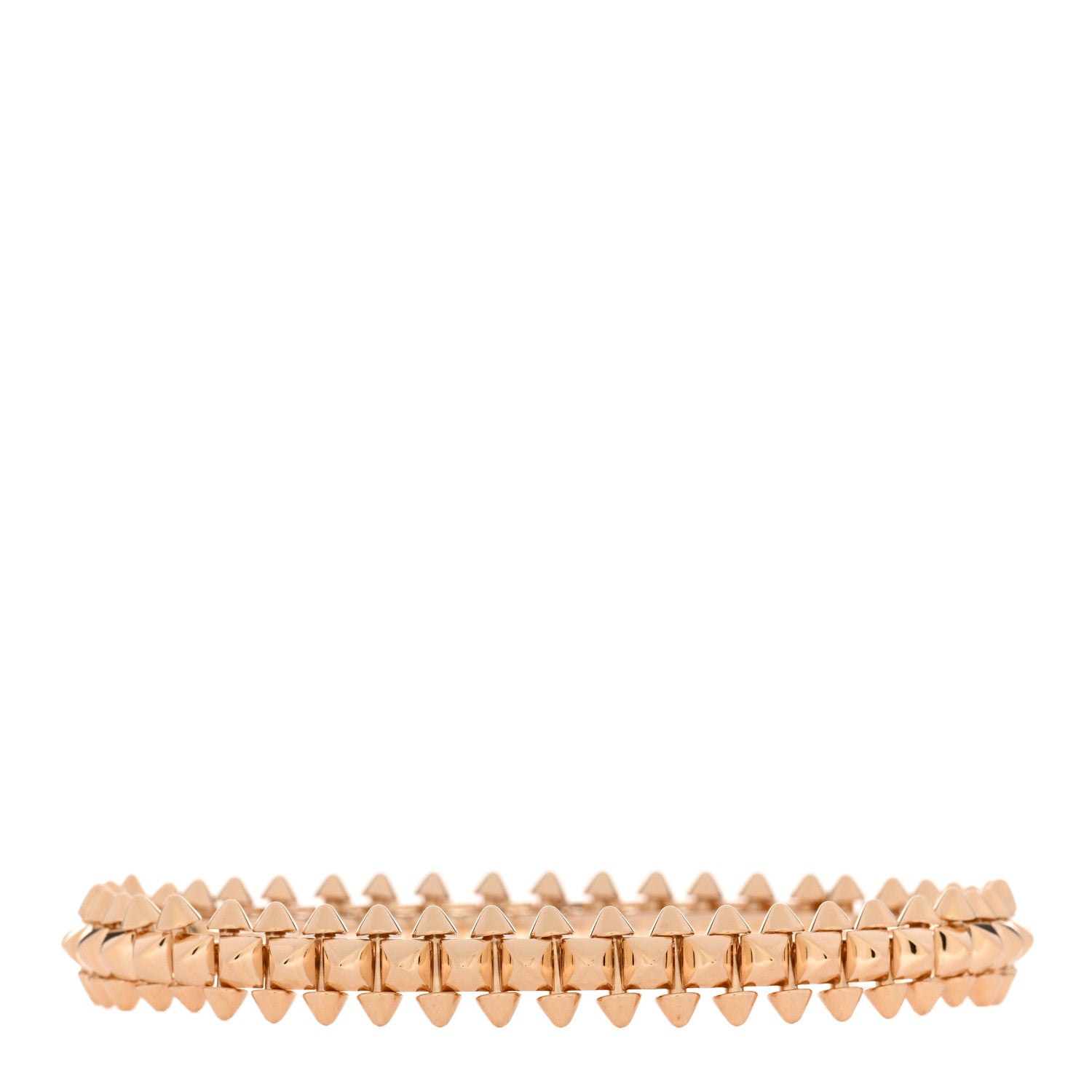 Cartier 18K Pink Gold Medium Clash De Cartier Bracelet 16 2 of 4