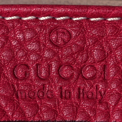 Gucci Cellarius Calfskin Medium Bamboo Backpack Petunia 6 of 12