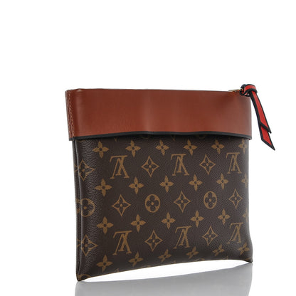 Louis Vuitton Monogram Tuileries Clutch Caramel 3 of 6