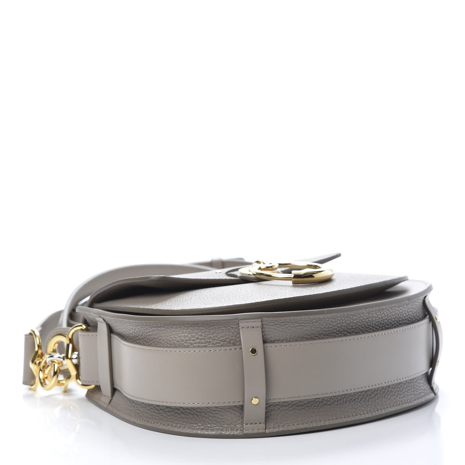 Chloe Calfskin Large Tess Bag Motty Grey 4 of 10