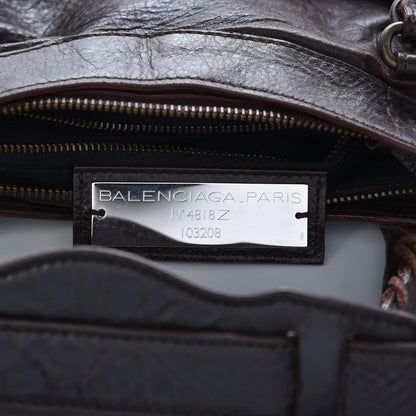 Balenciaga Agneau Classic Hardware First Chocolate 6 of 7