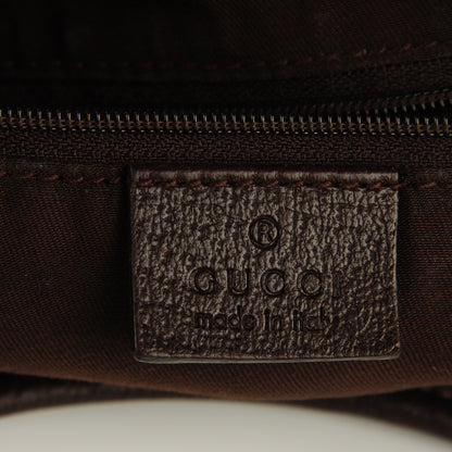Gucci Monogram Large Abbey D Ring Hobo Brown 5 of 7