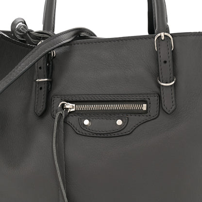 Balenciaga Veau Papier A6 Zip Around Tote Gris Fossile 8 of 14