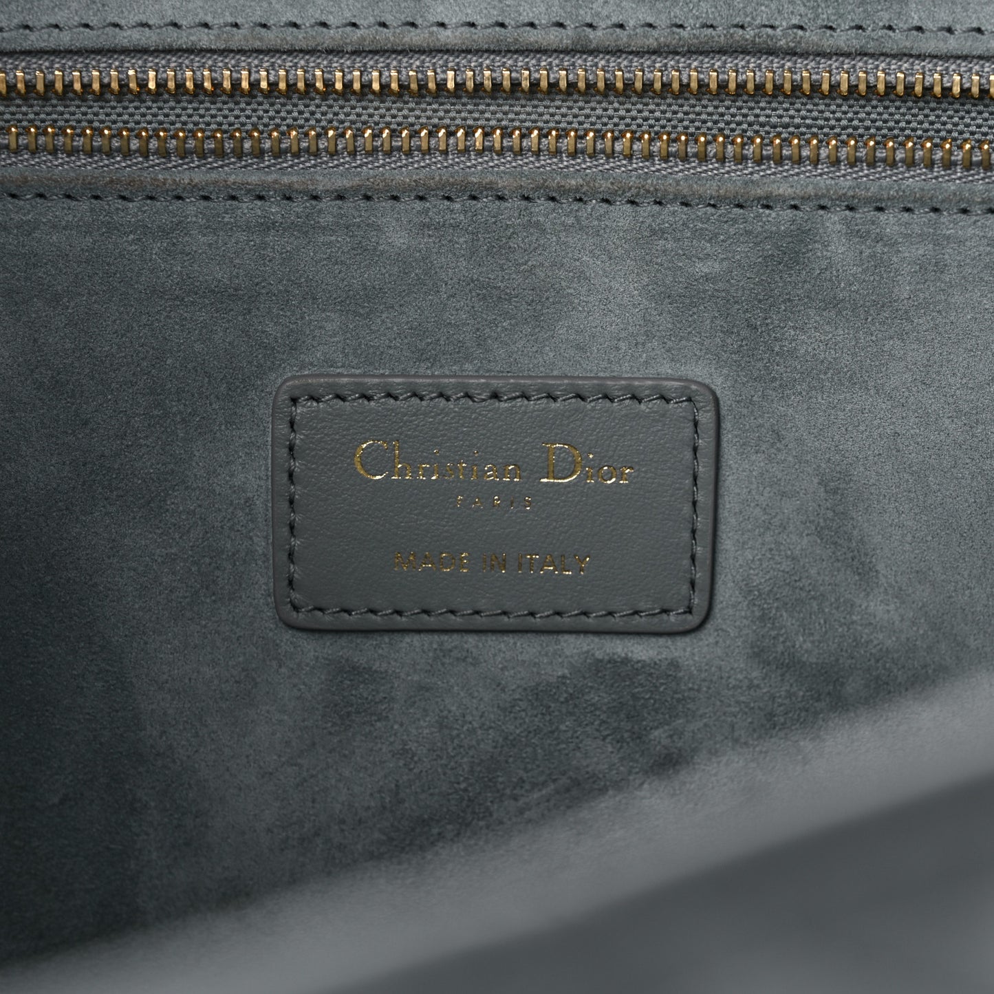 Calfskin Macrocannage Medium Book Tote Grey