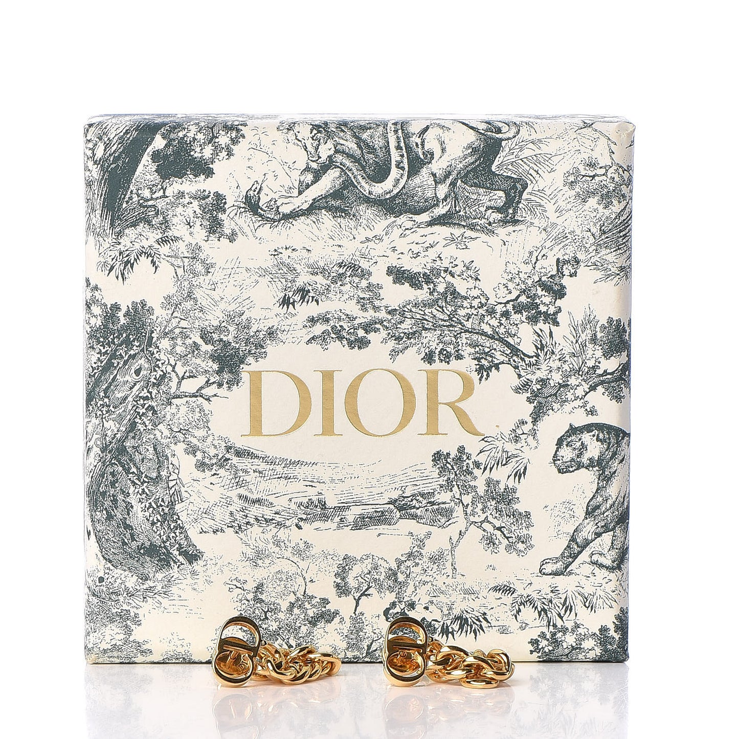 Danseuse Etoile Chain Earrings Gold