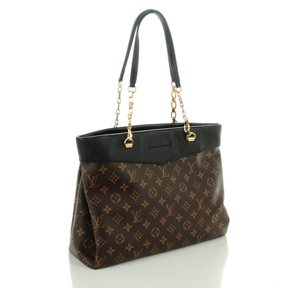 Louis Vuitton Monogram Pallas Shopper Black 3 of 7