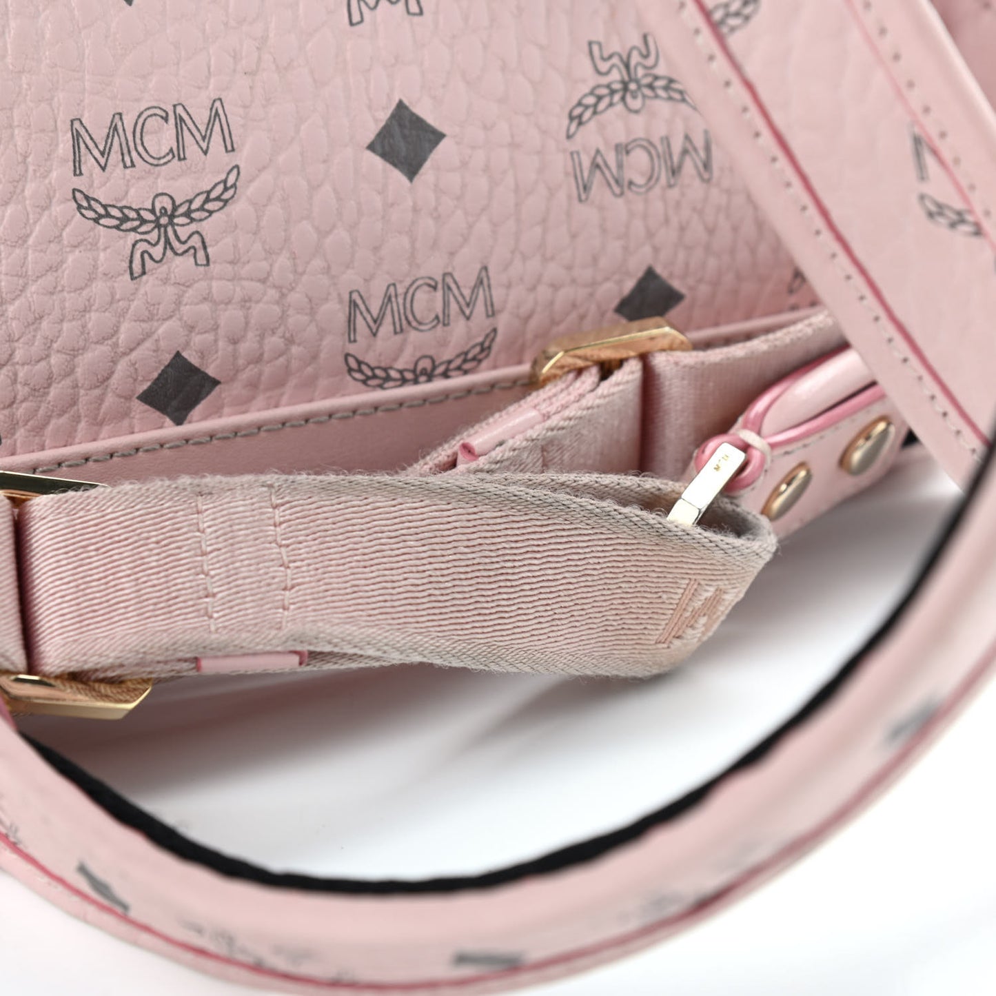 Visetos Side Stud Mini Stark Backpack Pink