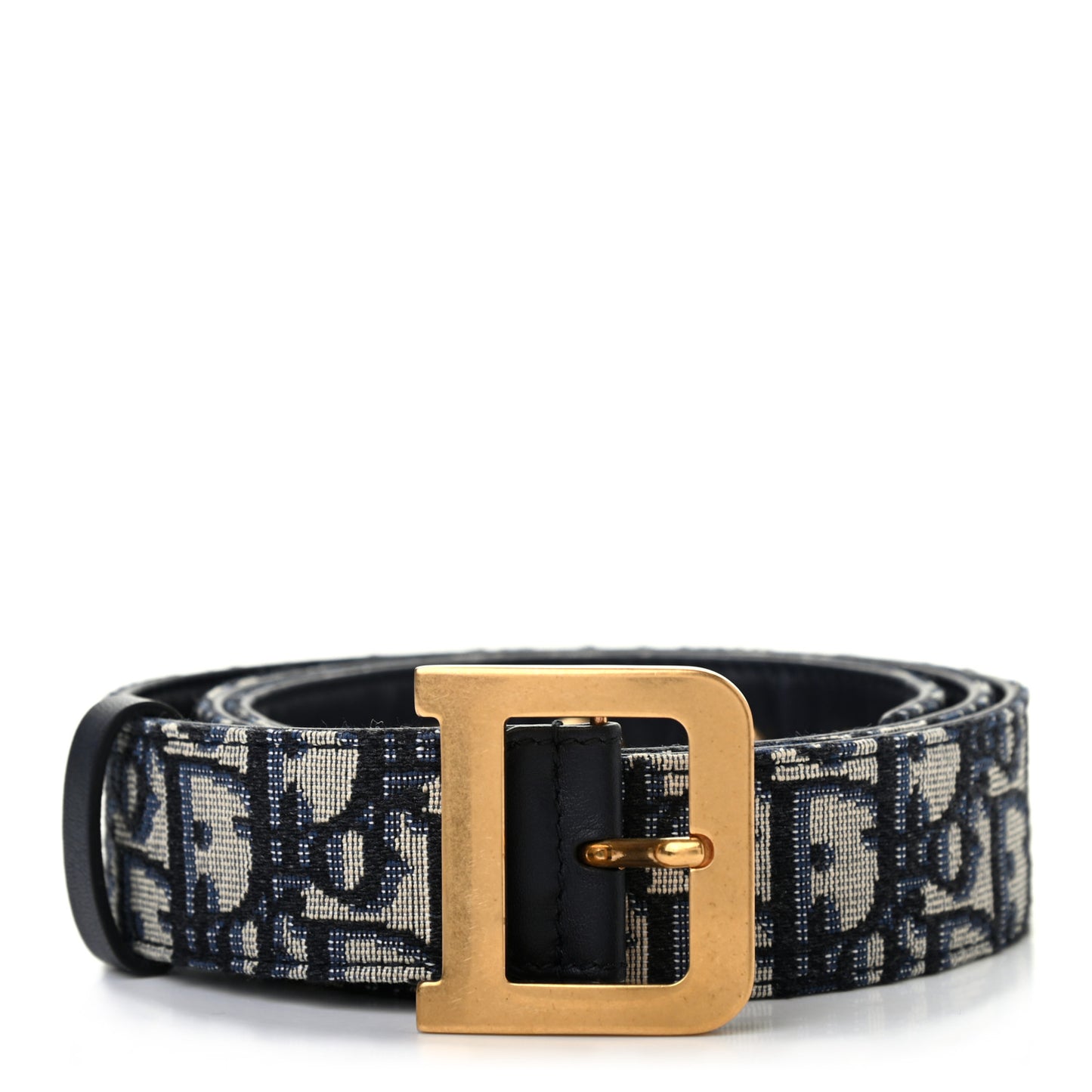 Oblique Diorquake Belt 95 Blue Multi