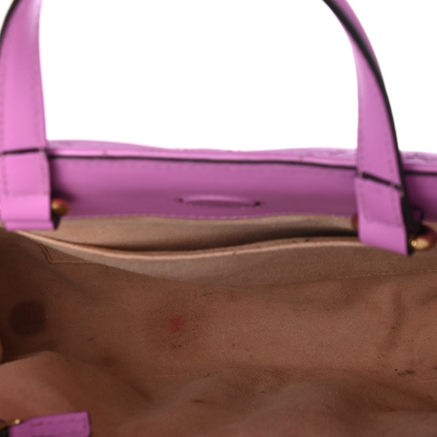 Gucci Calfskin Matelasse Small GG Marmont Tote Candy Mousse 9 of 11