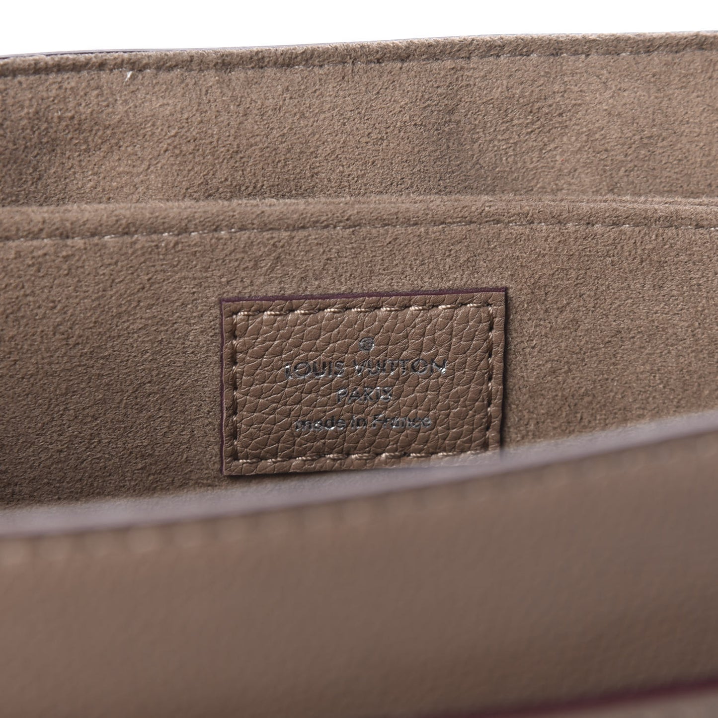 Soft Calfskin My Lockme Top Handle Taupe Glace
