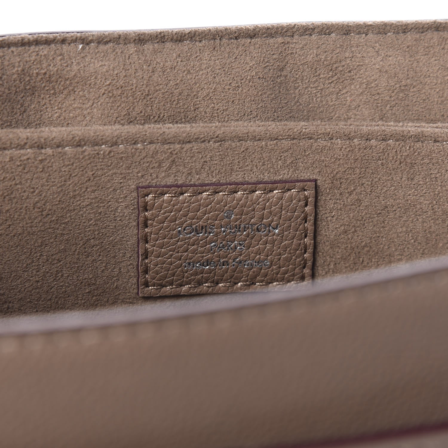 Louis Vuitton Soft Calfskin My Lockme Top Handle Taupe Glace 7 of 9