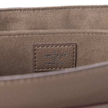 Louis Vuitton Soft Calfskin My Lockme Top Handle Taupe Glace 7 of 9