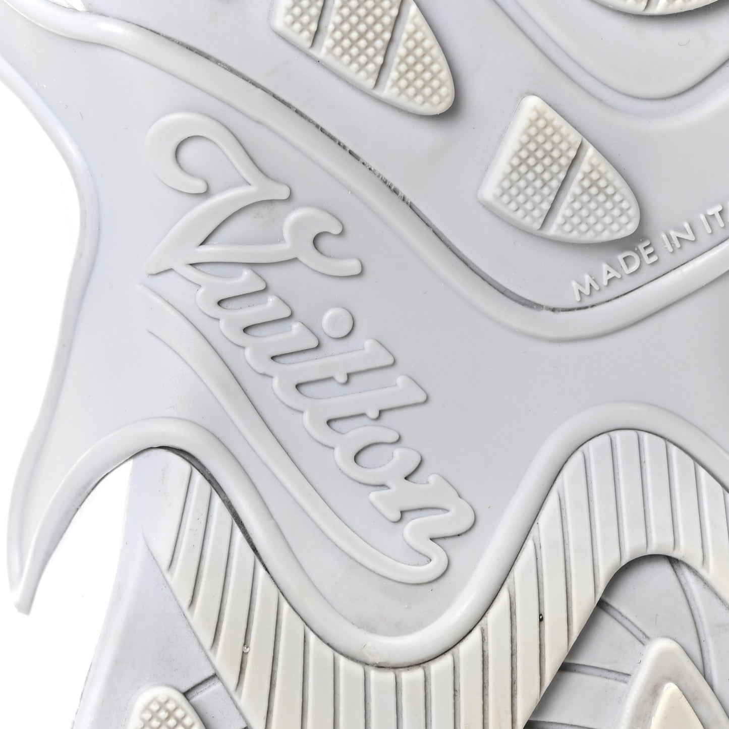 Mesh Monogram LV Olympia Sneakers 35.5 White