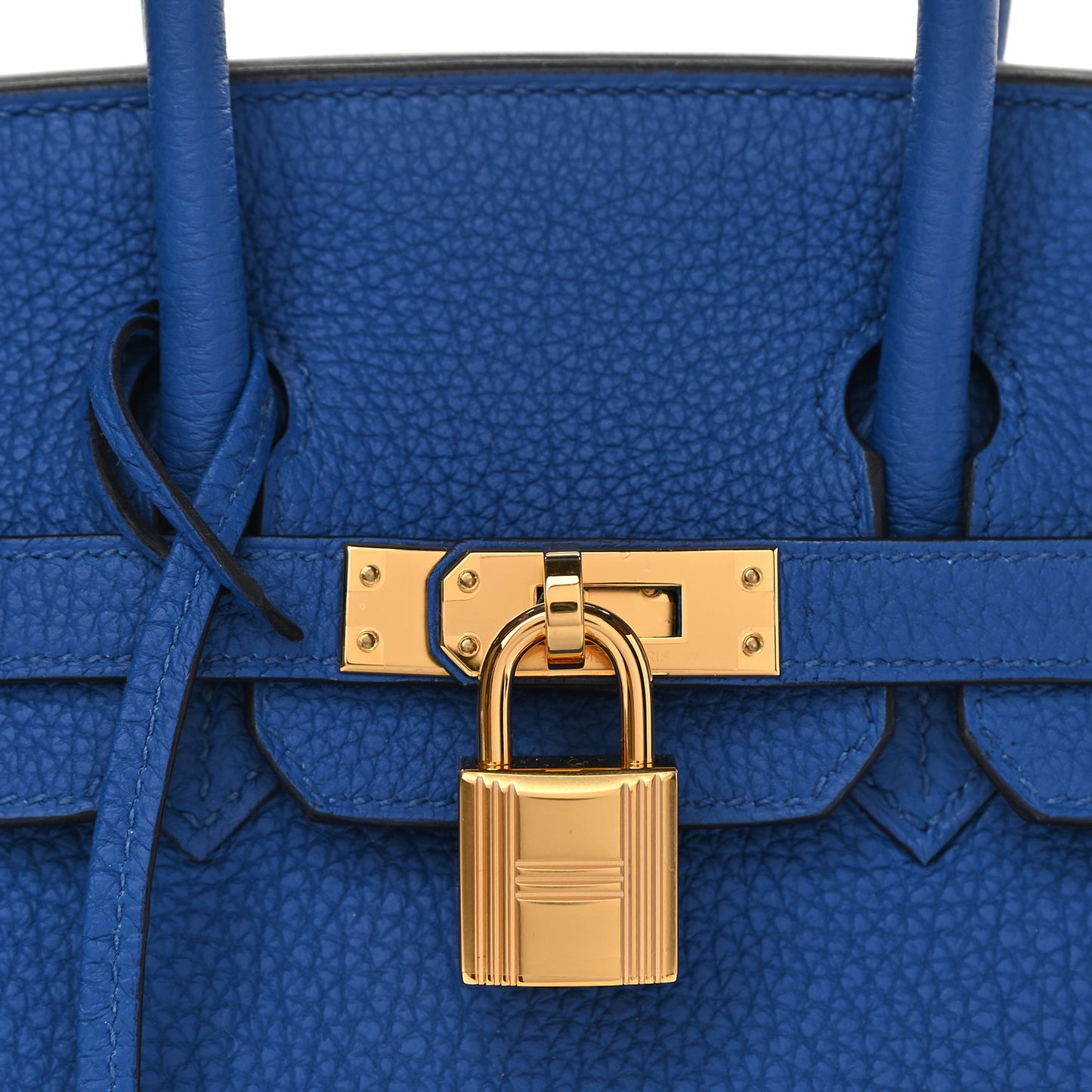 Togo Birkin 25 Bleu France