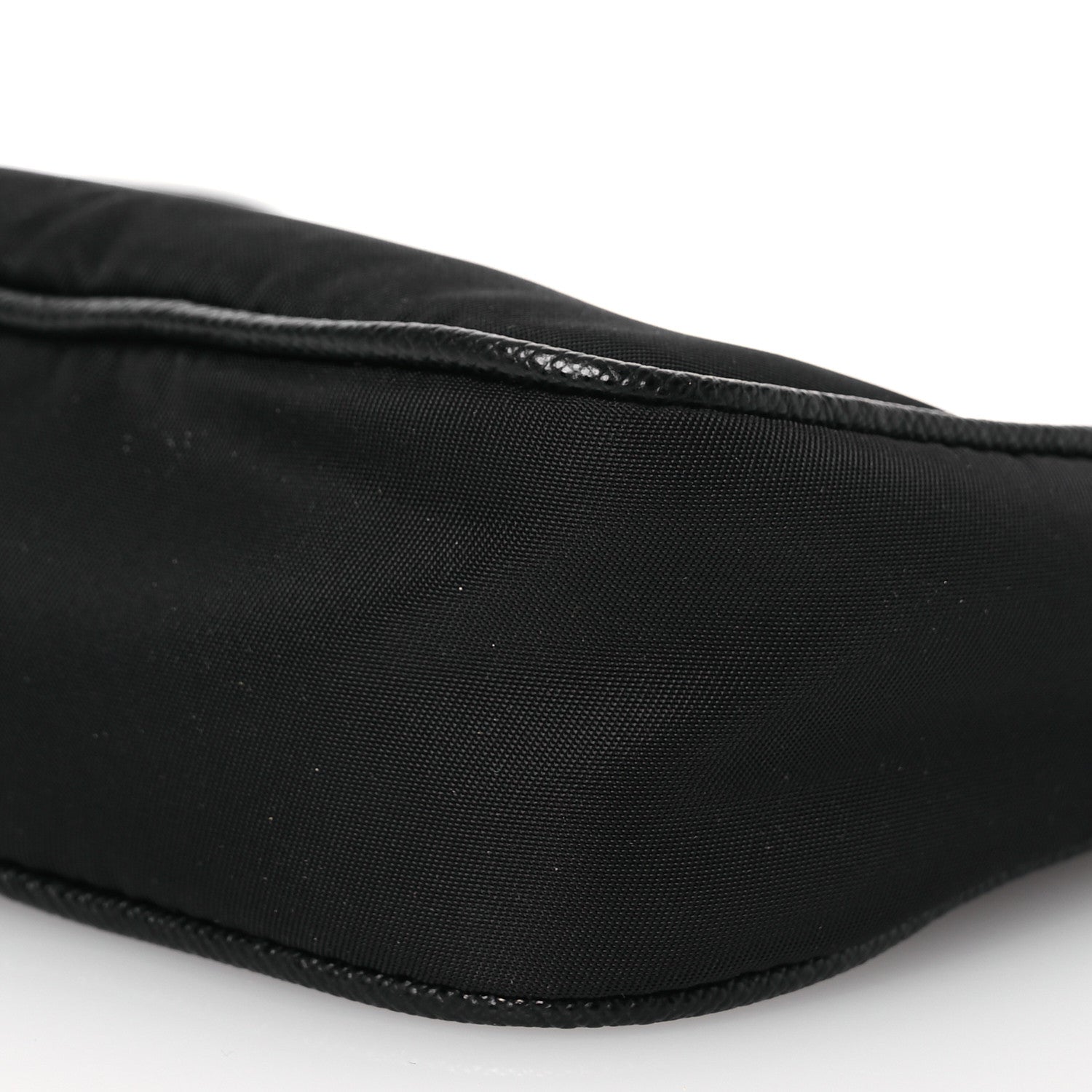 Prada Tessuto Nylon Mini Re-Edition 2000 Shoulder Bag Black 9 of 10