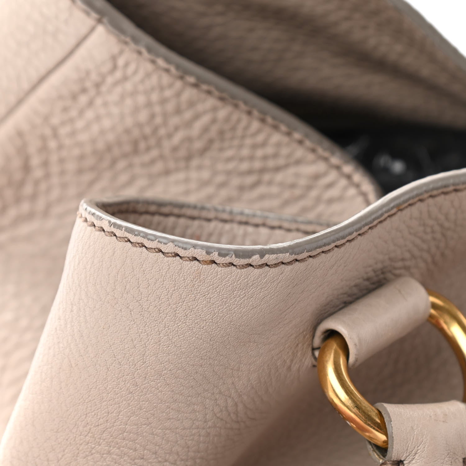 Prada Vitello Daino Pocket Tote Argilla 14 of 20