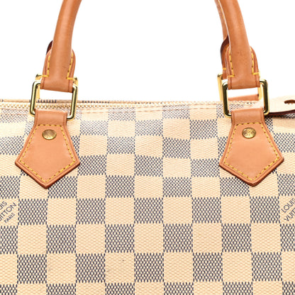 Louis Vuitton Damier Azur Speedy 30 6 of 15
