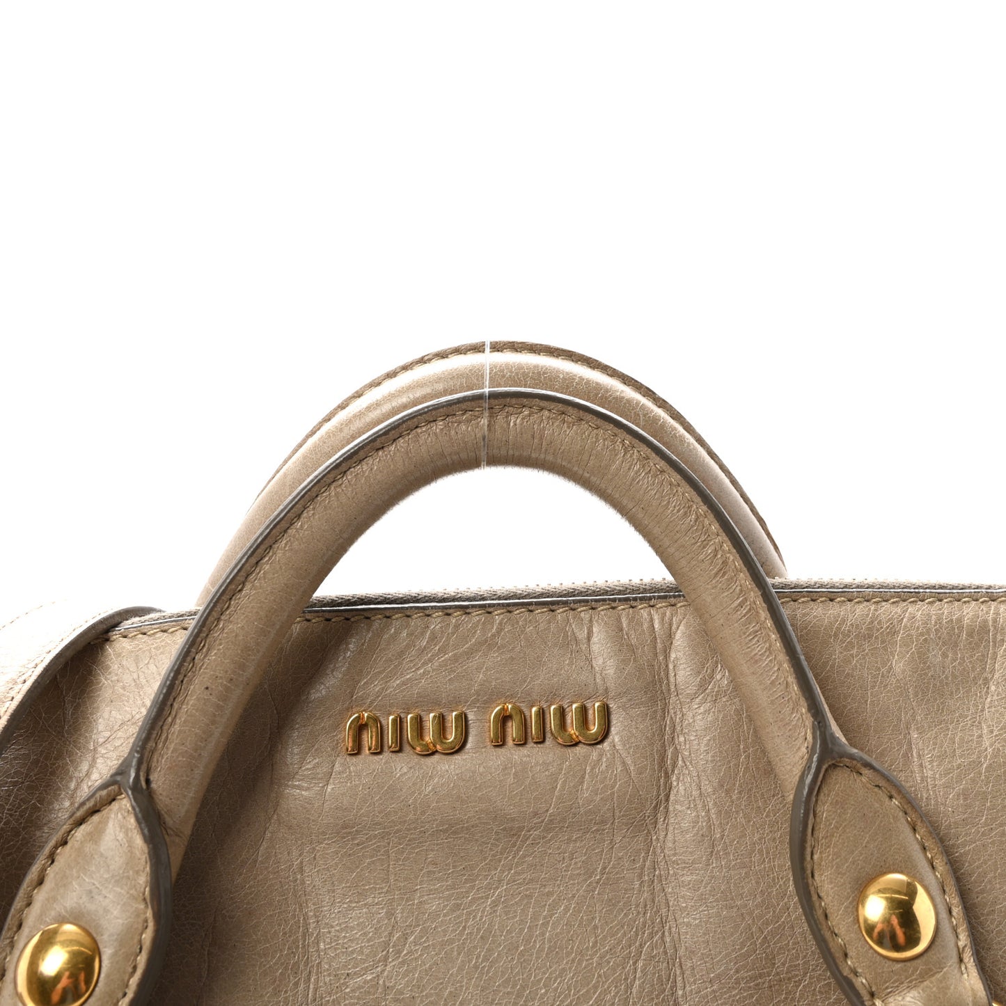 Vitello Lux Medium Bow Bag Grey