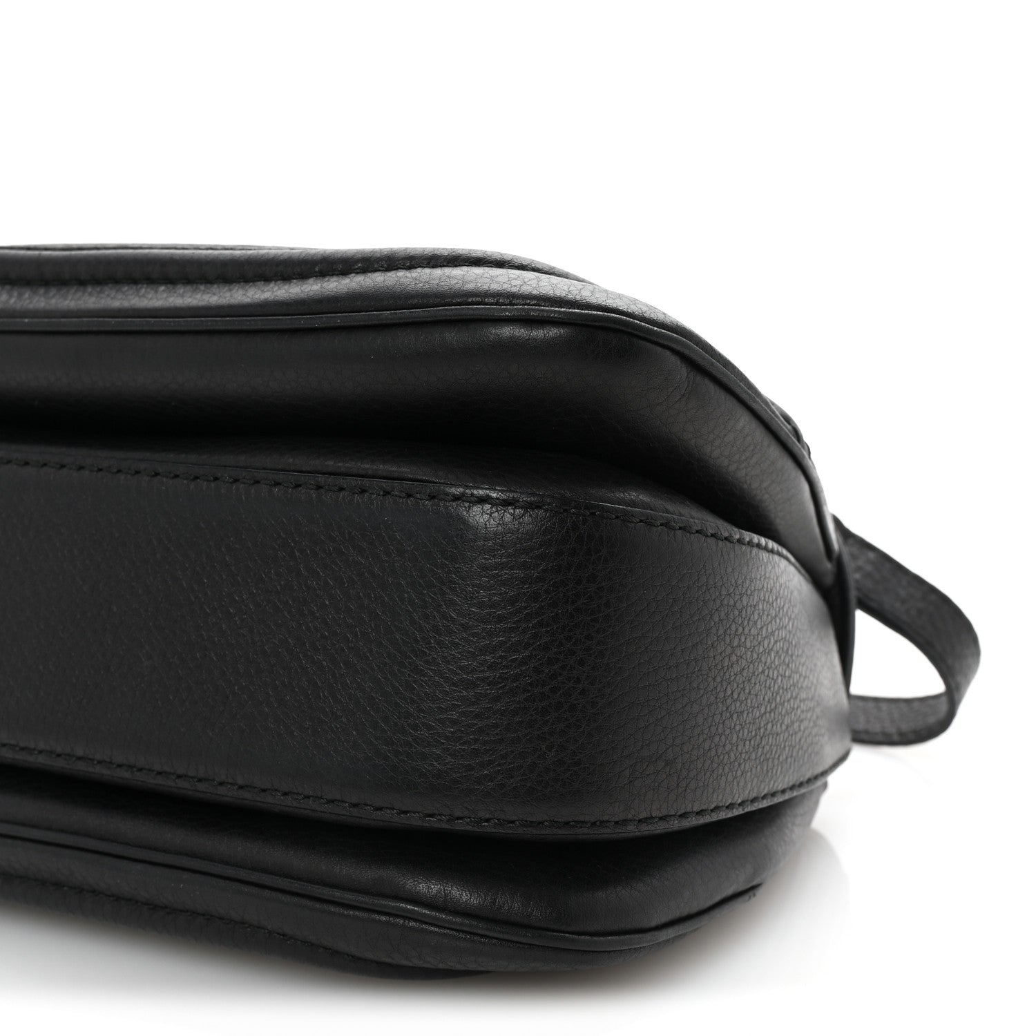 Gucci Cellarius Calfskin Medium New Bamboo Top Handle Bag Black 10 of 10