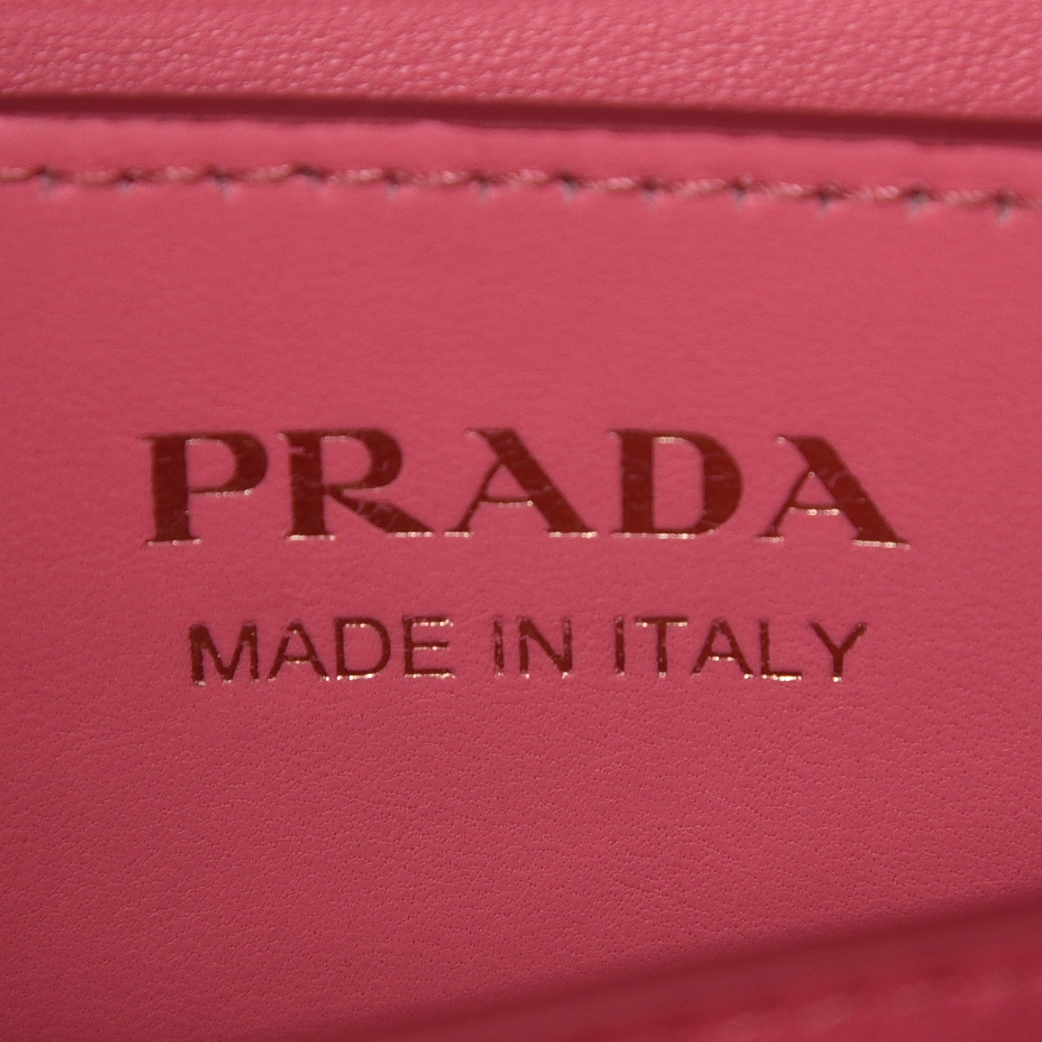 Prada Saffiano Cuir Small Bi-Color Double Bag Peonia Geranio 7 of 12