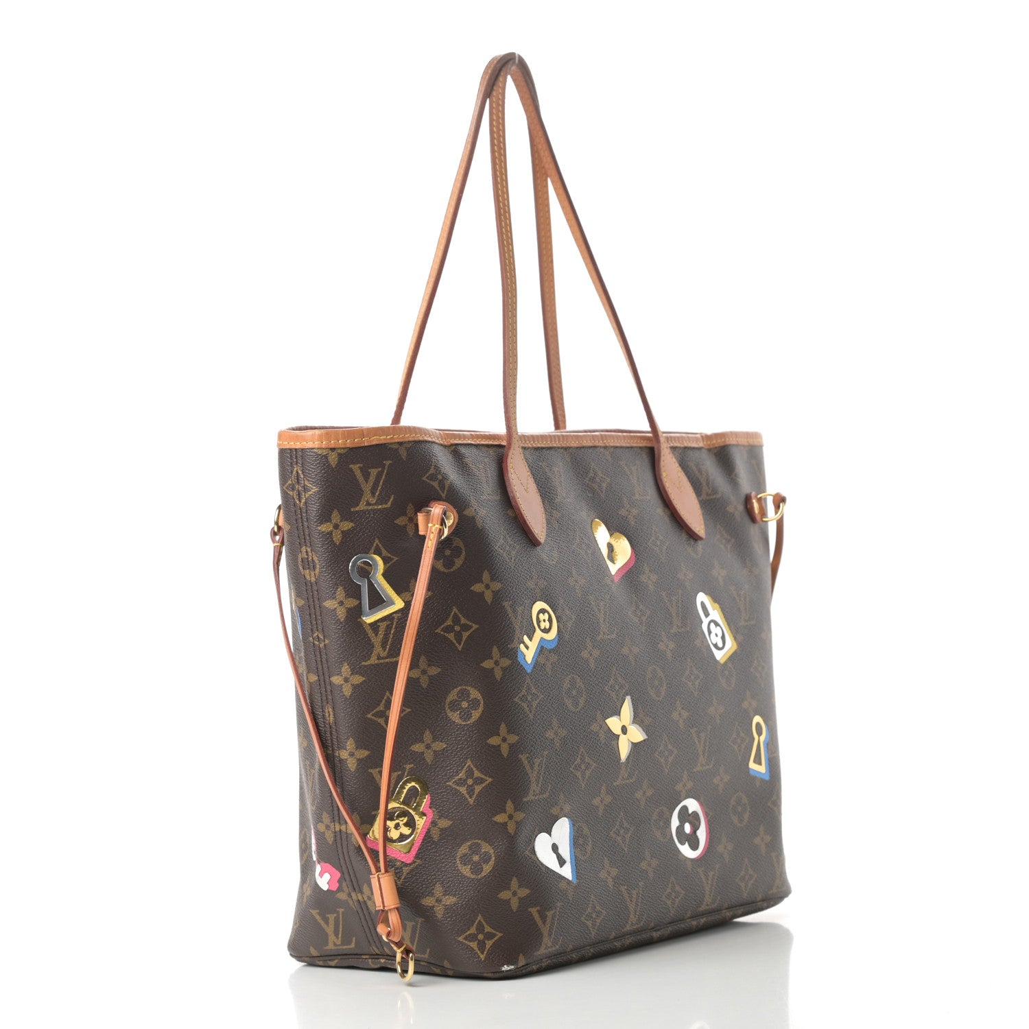 Louis Vuitton Monogram Love Locks Neo Neverfull MM 3 of 16