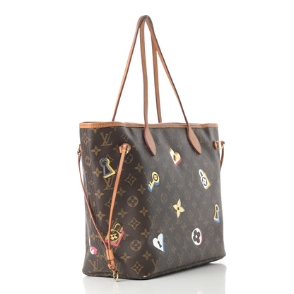 Louis Vuitton Monogram Love Locks Neo Neverfull MM 3 of 16