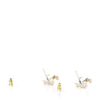 Chanel Metal CC Turnlock Earrings Gold 3 of 5