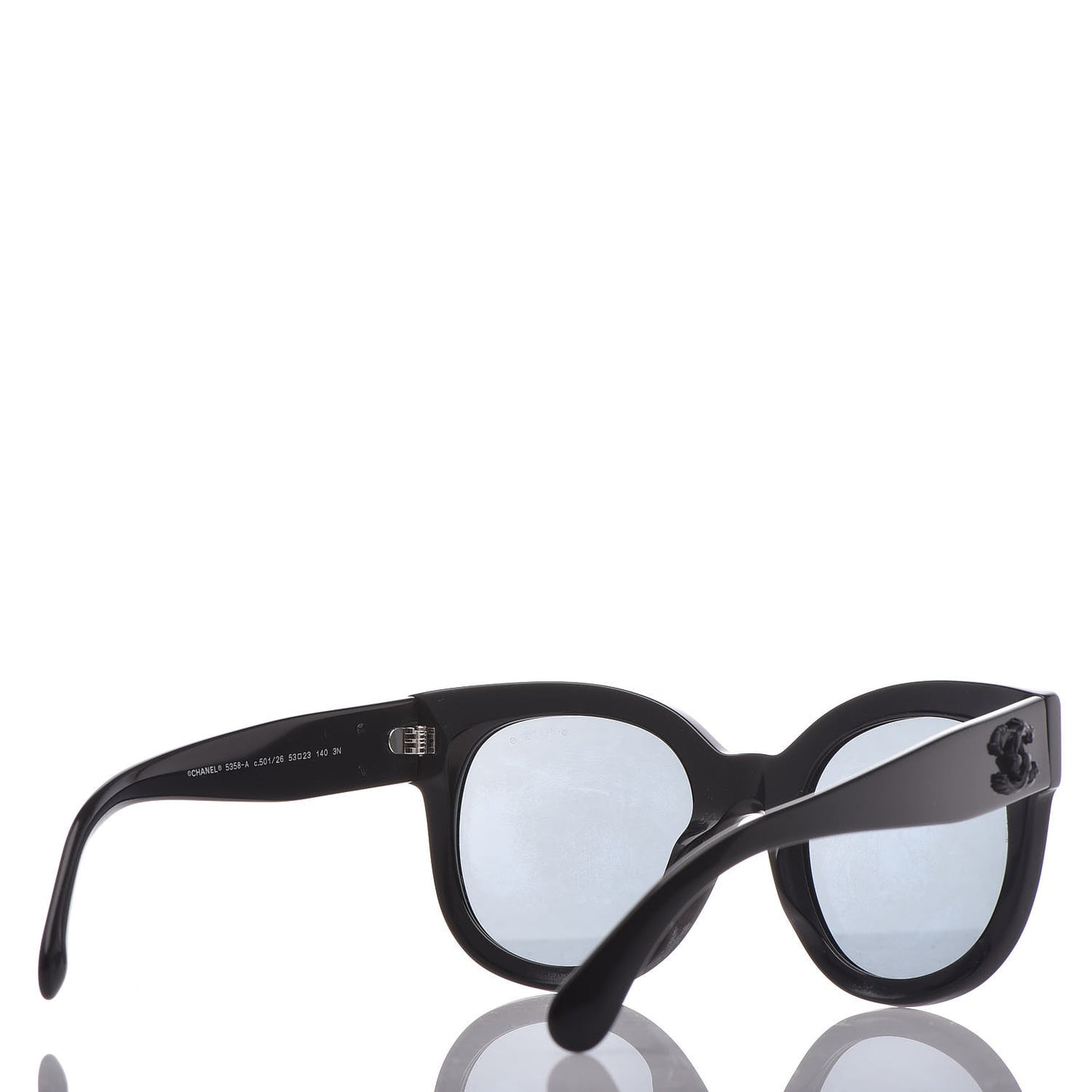 Acetate Butterfly Signature CC Sunglasses 5358 Black