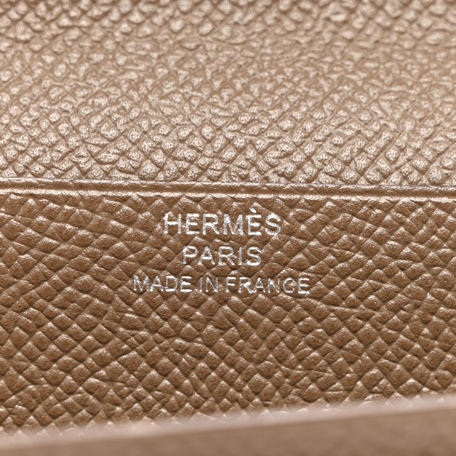 Hermes Epsom Bearn Gusset Wallet Etoupe 6 of 7