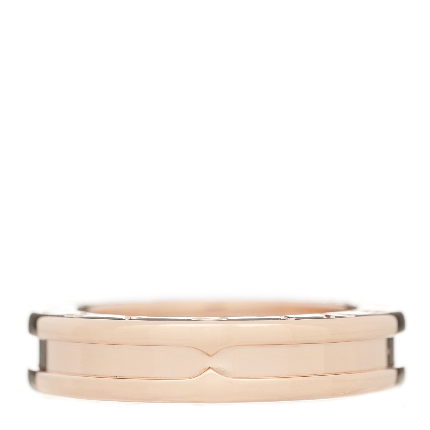 Bulgari 18K Rose Gold B.Zero1 One-Band Ring 50 5.5 2 of 11