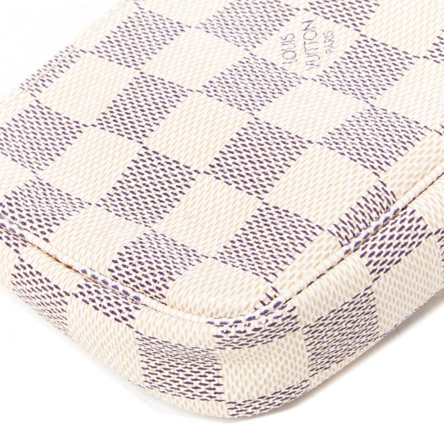 Louis Vuitton Damier Azur Mini Pochette Accessories 5 of 8