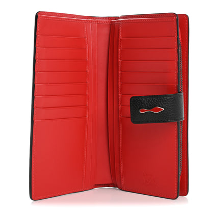 Christian Louboutin Calfskin Paloma Wallet Black 5 of 8
