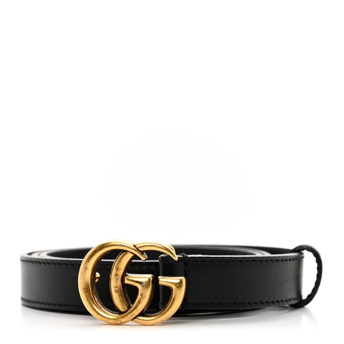 Calfskin Double G 20mm Belt 85 34 Black