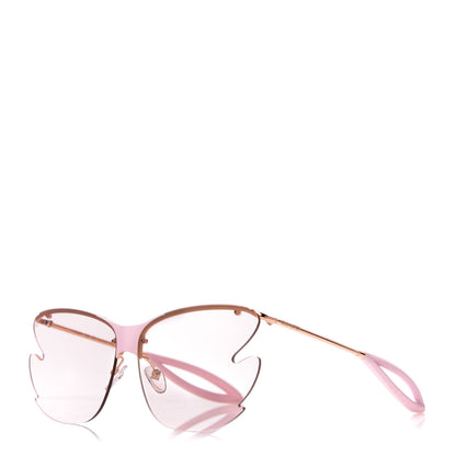 Louis Vuitton Bohemian Vuittony Square Sunglasses Z1234W Pink 1 of 7
