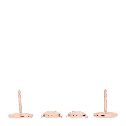 Hermes 18K Rose Gold TPM Farandole Stud Earrings 3 of 6